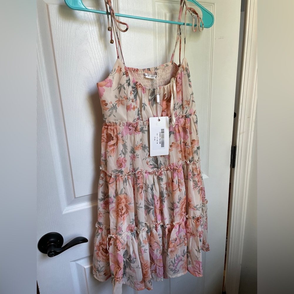 Floral mini dress